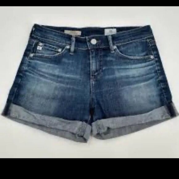 AG Adriano Goldschmied The Hailey EX boyfriend roll up size 29 - Picture 1 of 8